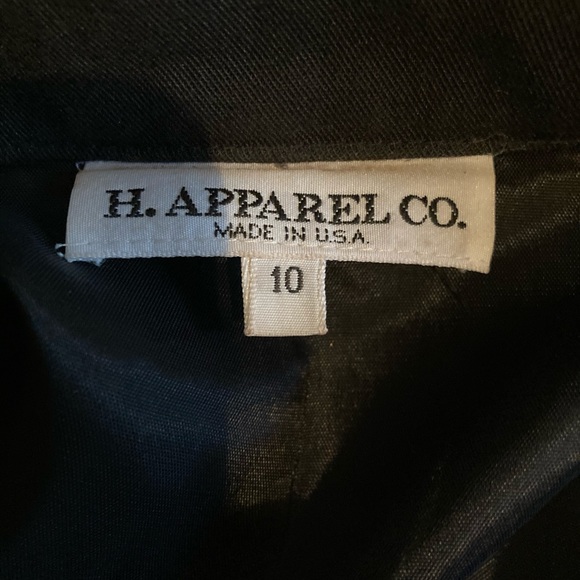 H Apparel Co Black Blazer with Velvet Ribbon - Picture 3 of 3